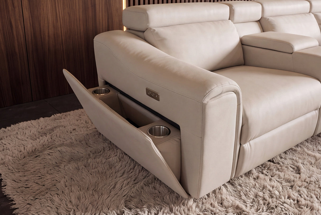 Ecksofa PRIME multifunktional beige