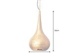 Pendant lamp ORIENT LIVING 50cm iron w/ gold decor