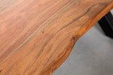 Coffee table MAMMUT 120cm X-legs 25mm acacia wood honey finish