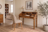 Davenport office desk HEMINGWAY 115cm sheesham wood brown