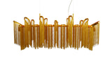 Pendelleuchte ROYAL 118cm Metallketten gold