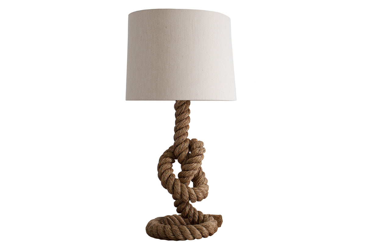 Floor lamp SEVEN SEAS 80cm w/ authentic rope