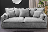 Sofa HEAVEN 200cm removable cover bouclé grey