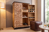 Barschrank BODEGA 120cm Kiefer Naturholz