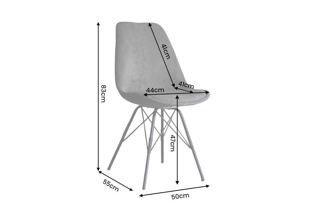 Chair SCANDINAVIA MEISTERSTÜCK cord green