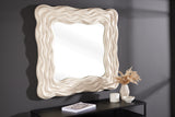 Wall mirror WAVE 90cm greige