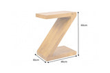 Side table Z 60cm mango wood brown honey finish