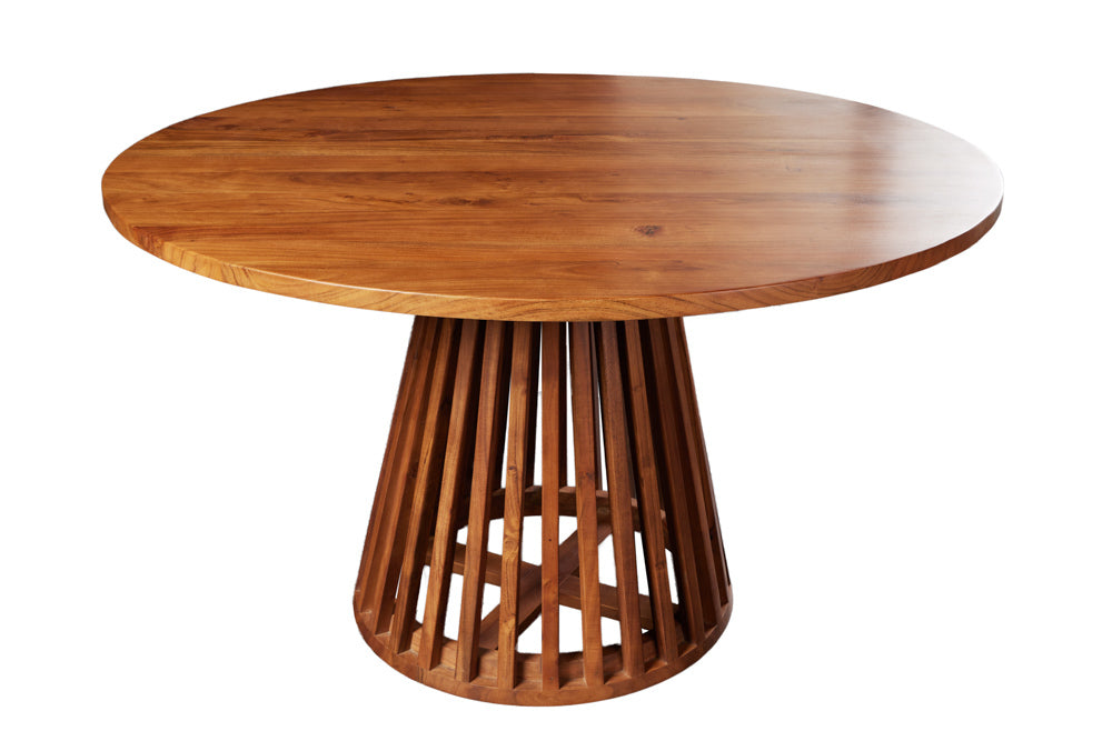 Dining table MAISON JADE Ø 120cm round acacia wood
