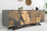 Sideboard TROPICAL 160cm mango wood anthracite