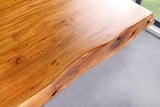Dining table MAMMUT 200cm table top 50 mm acacia wood X-legs