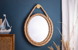 Wall mirror SEVEN SEAS 60cm abaca