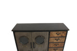 Sideboard NAUTILUS 105cm Kiefernholz Vintage Braun