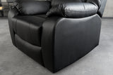Cinema armchair HOLLYWOOD artificial leather black