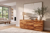 Sideboard RELIEF 160cm sheesham wood