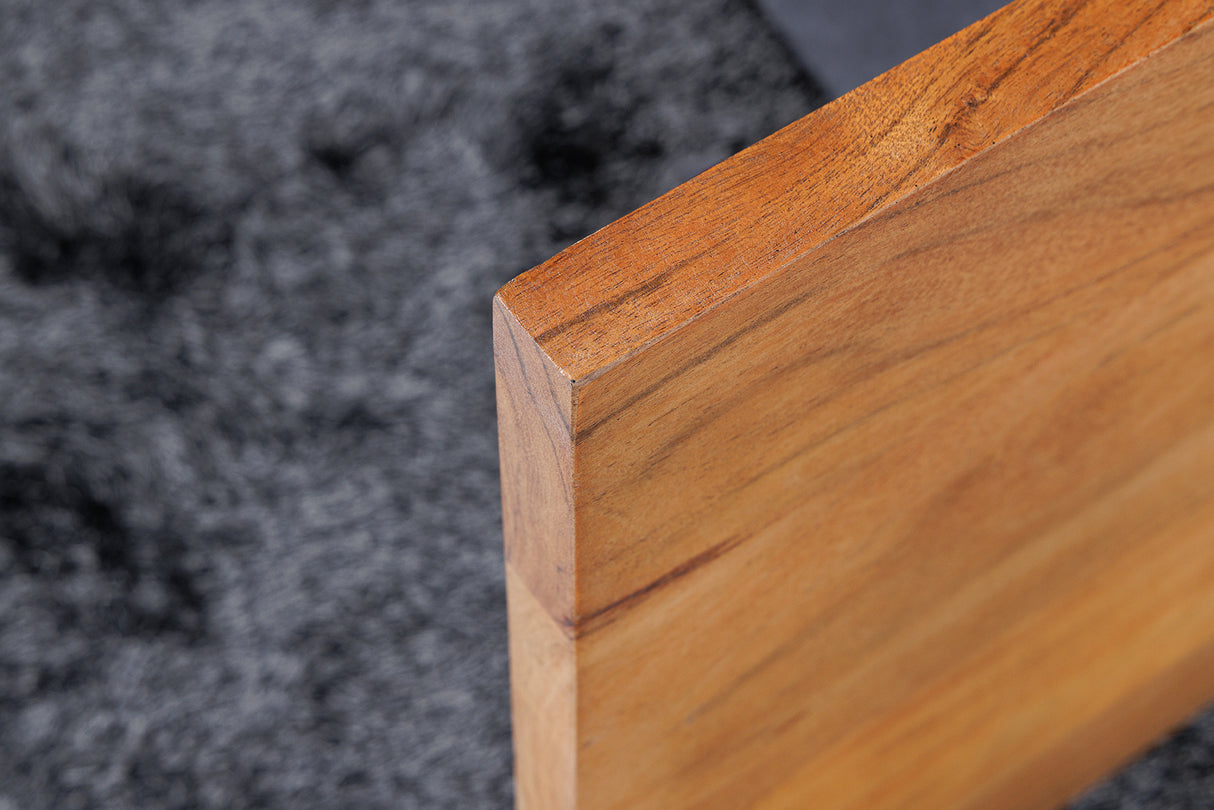 Highboard GRAND ACACIA 120cm acacia wood natural edge w/ LED light