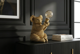 Tischleuchte KOALA 30 cm Goldskulptur