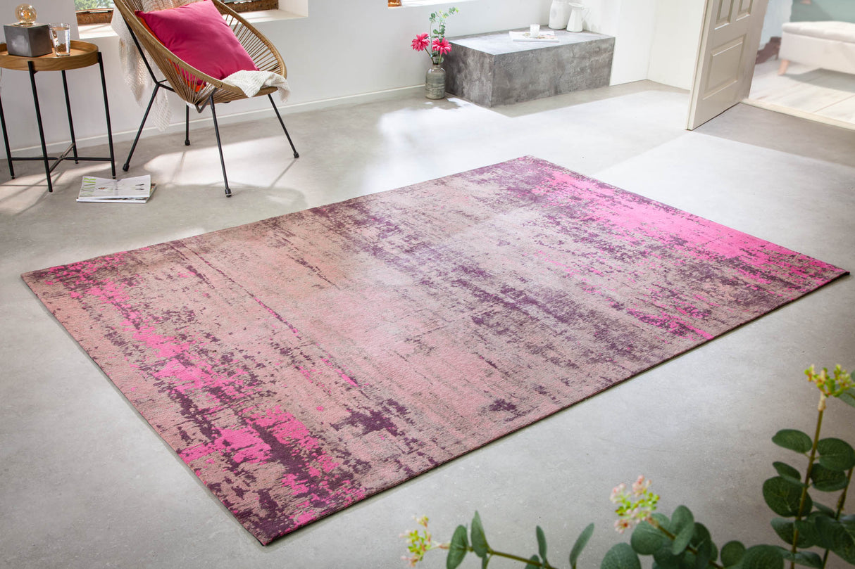 Teppich MODERN ART 240x160cm beige rosa