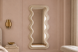 Wall mirror CURVY 160cm greige