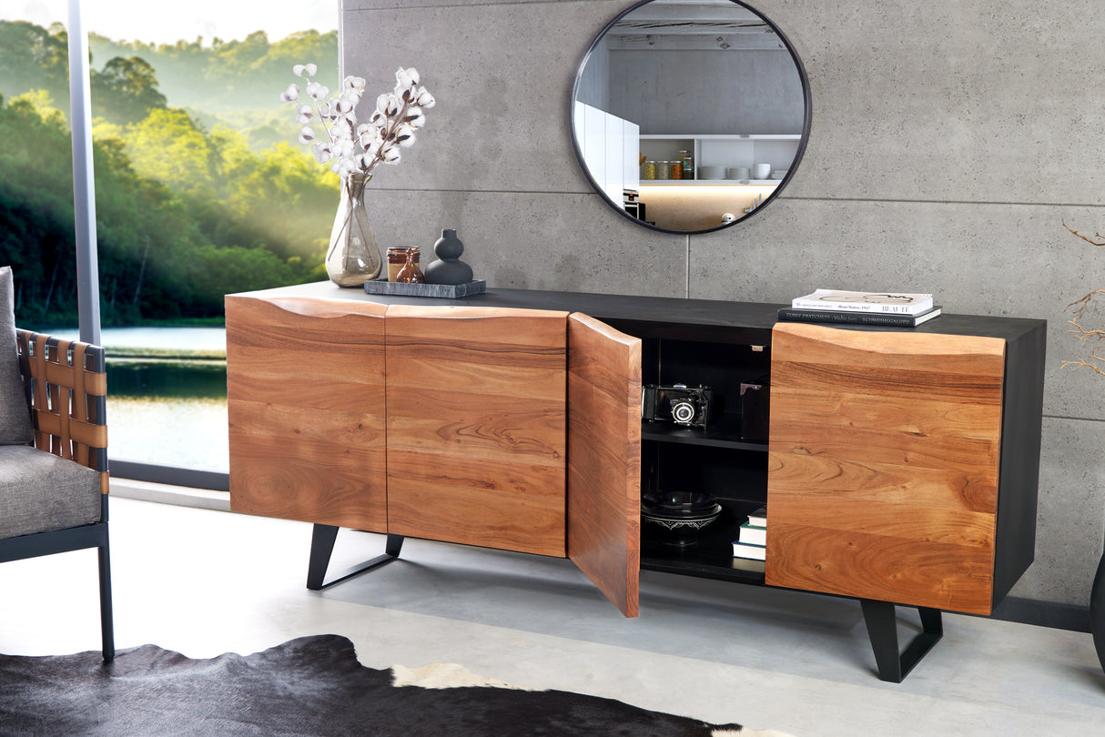 Sideboard ORGANIC ARTWORK 180cm Akazienholz