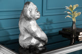 Figur KONG 43cm Gorilla silber