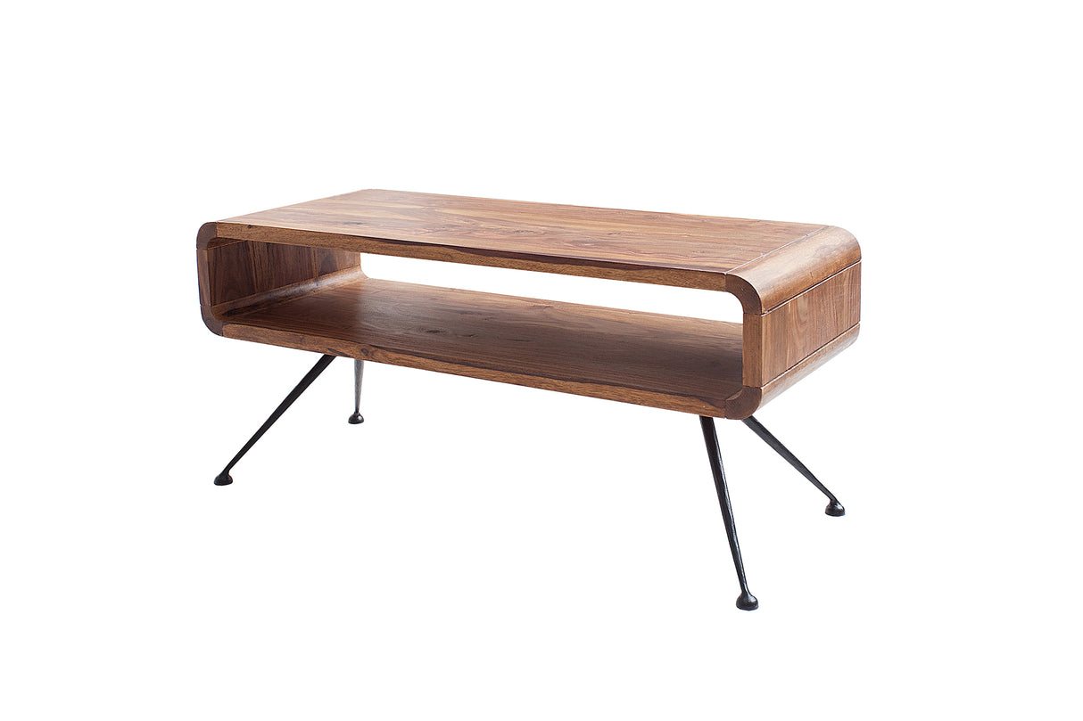 Couchtisch ALPHA 100 cm Sheesham-Holz 