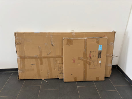 B-Desk COMPACT weiß silber