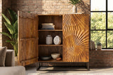 Highboard SCORPION 120cm 3D mangobraun