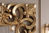 Wall mirror VENICE BAROCK 75cm antique gold