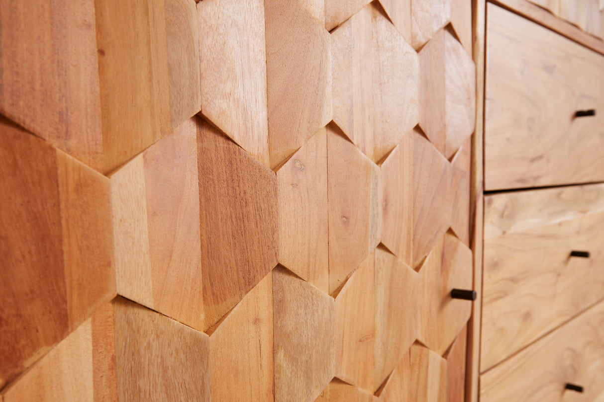 Highboard MYSTIC LIVING 140cm Akazienholz
