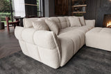Sofa CLOUD 260cm 3-Sitzer XXL Bouclé Champagner Greige