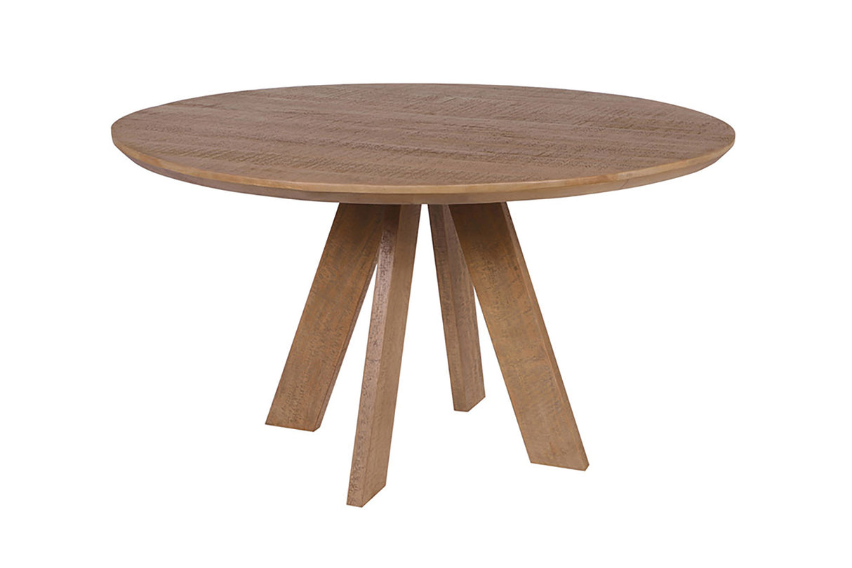 Esstisch ART WOOD Ø 120cm rund Mangoholz naturbraun