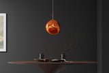 Pendelleuchte LIQUID DIAMOND 35cm Glas kupfer