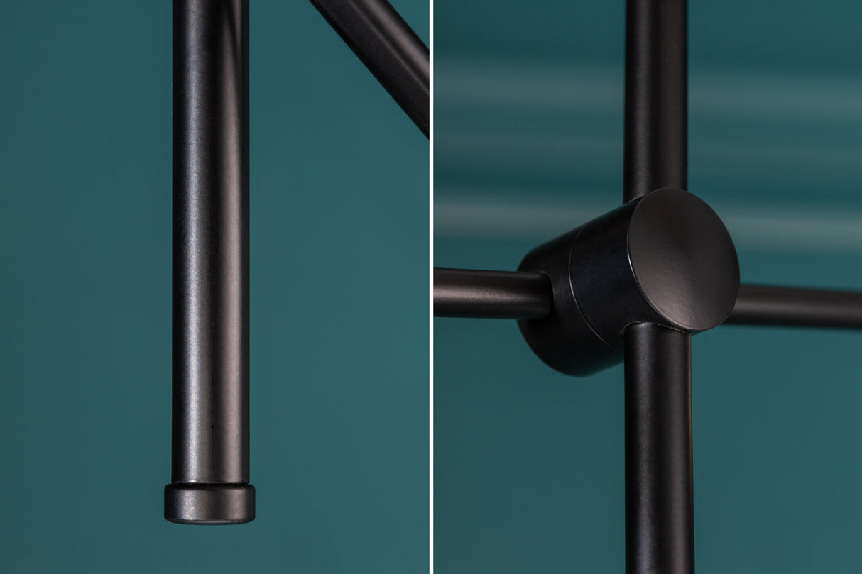 Suspension VARIATION réglable en métal noir doré