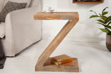Beistelltisch Z 60cm Mangoholz natur