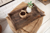 Wood tray 44cm mango brown