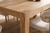 Esstisch MAKASSAR 160cm Mangoholz creme-natur