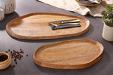 Tray AMAZONAS set of 2 mango wood