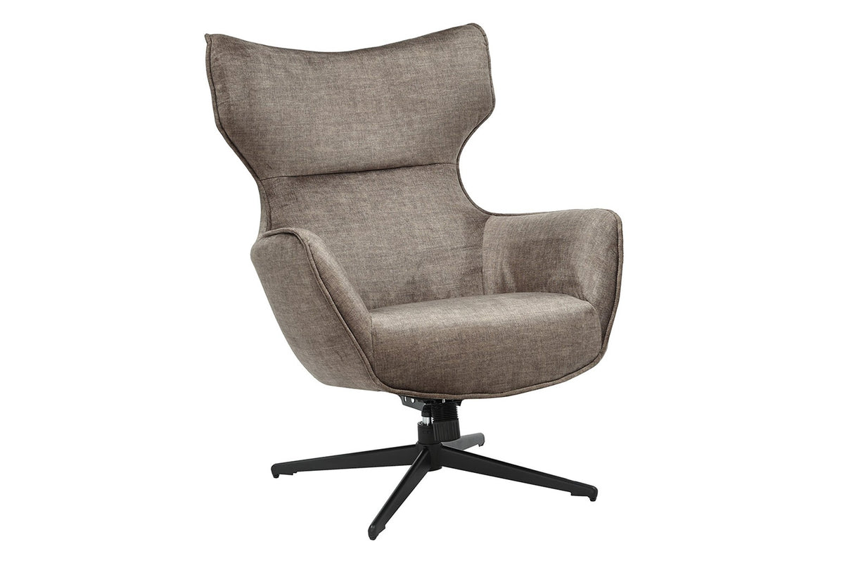 Křeslo VOGUE 360° velvet taupe