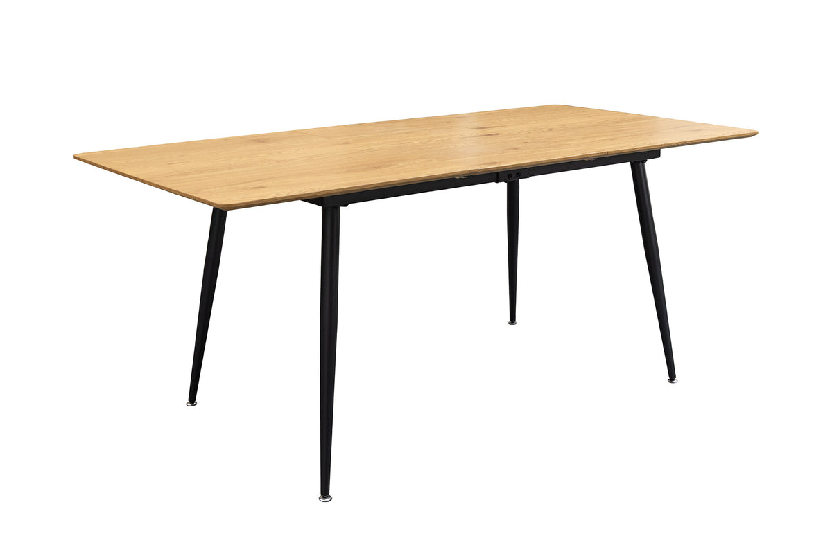Jídelní stůl APARTMENT 120-160cm rozkládací přírodní divoký dub