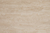 Dining table TRAVERTIN 220cm oval ceramic champagne greige