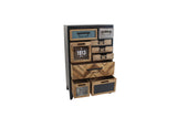Sideboard SECRETS 95cm Kiefernholz Vintage Braun