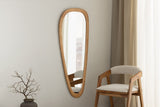 Wall mirror ORGANIC 165cm massive wood oak wood look