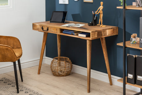 Office desk RETRO 120cm mango wood