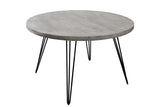 Dining table SCORPION Ø 120cm round mango grey