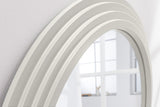 Wandspiegel WAVE 160cm weiß
