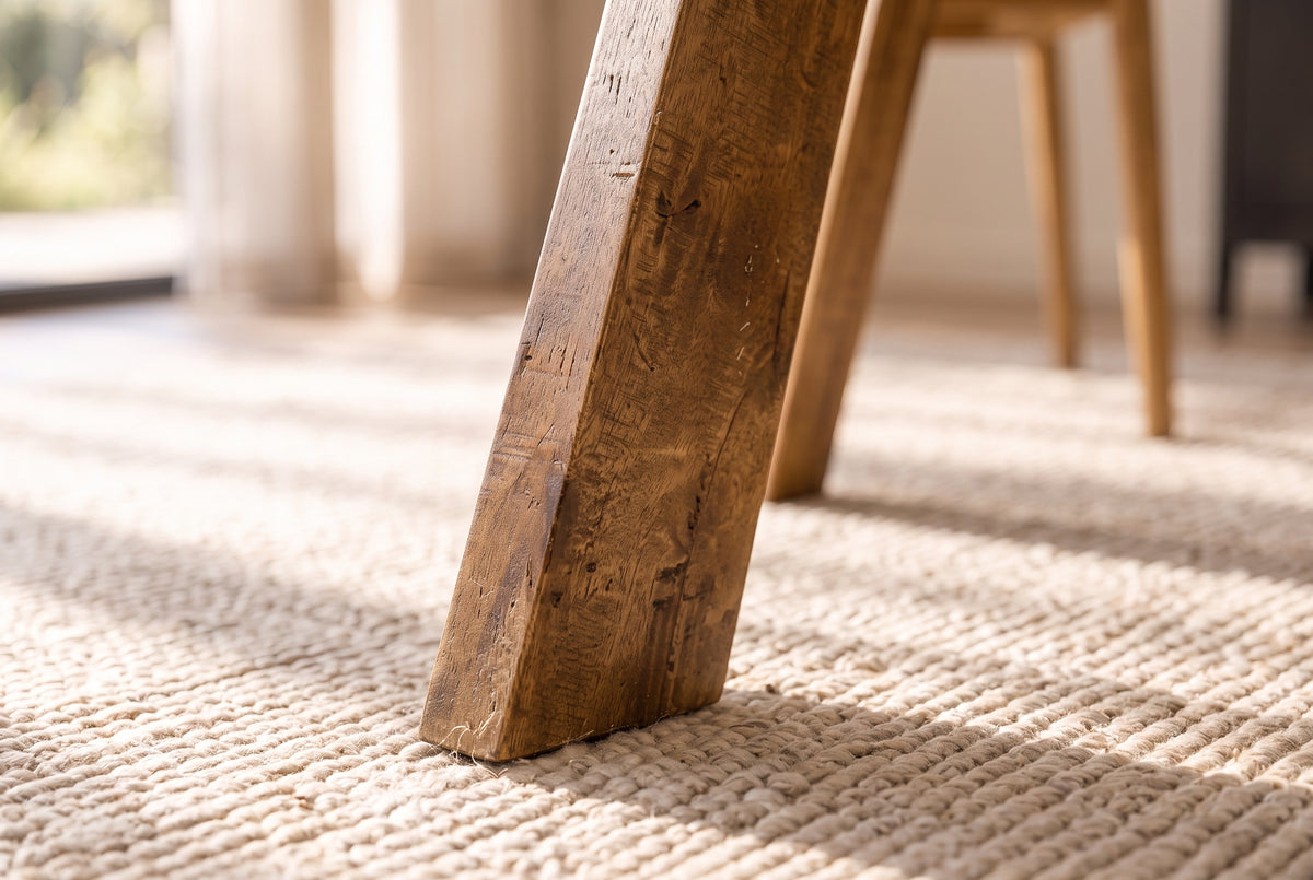 Esstisch ART WOOD Ø 120cm rund Mangoholz braun honigfarbenes Finish