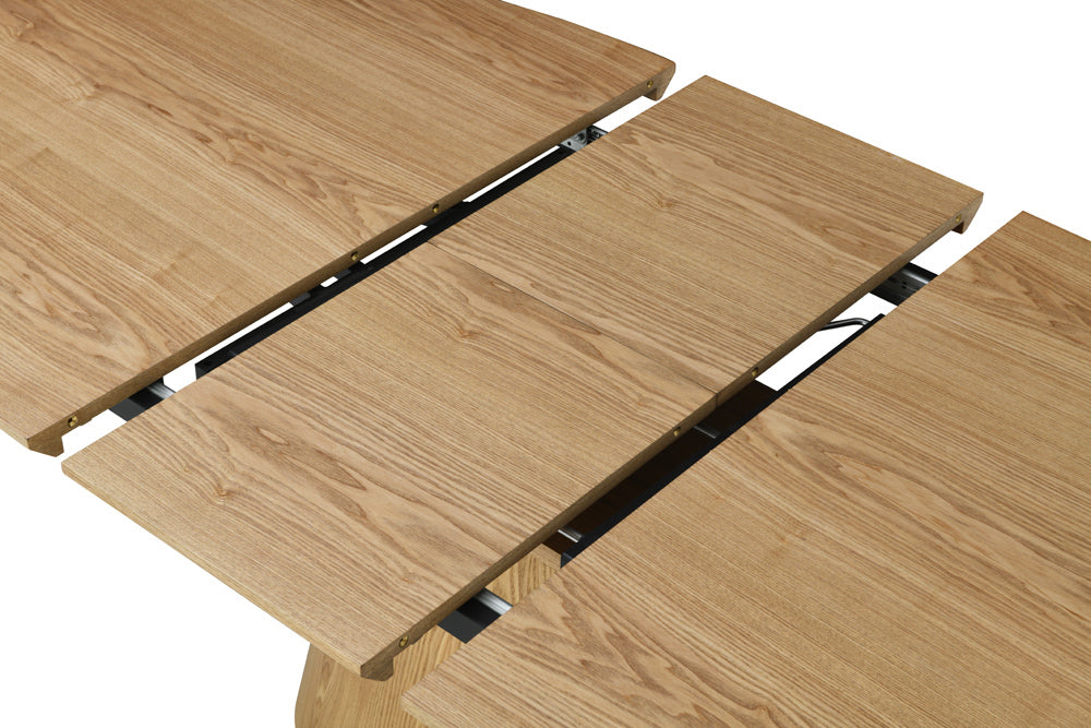 Esstisch UNIQUE 160-200cm ausziehbar Eichenholz furniert