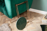 Beistelltisch NOBLE 35cm Marmor grün mit abnehmbarer Platte