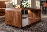 Couchtisch TV-Board CUBUS 100cm Sheesham Holz