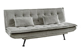 Sofa bed JAZZ 195cm 3-seater cord greige